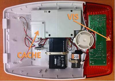 recharger sirene extérieur home by sfr