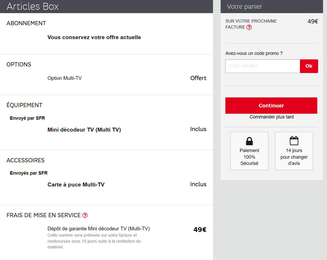 Résolu Offre multiTV Page 2 La Communauté SFR
