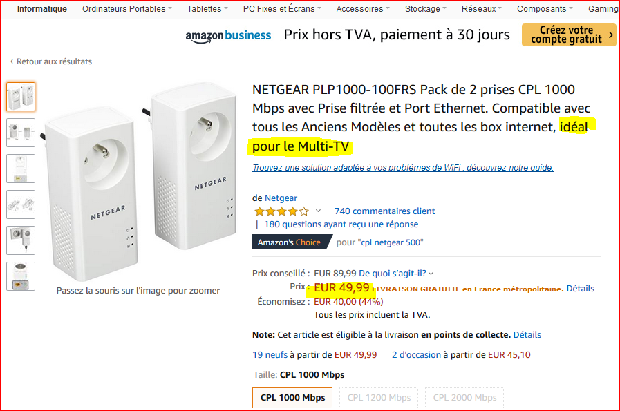 box nb6 et La Communauté SFR