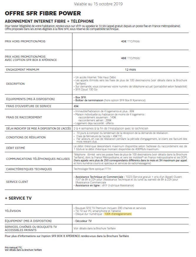 Résolu Disque dur limité à 120Go gratuits avec l'offre SF... La