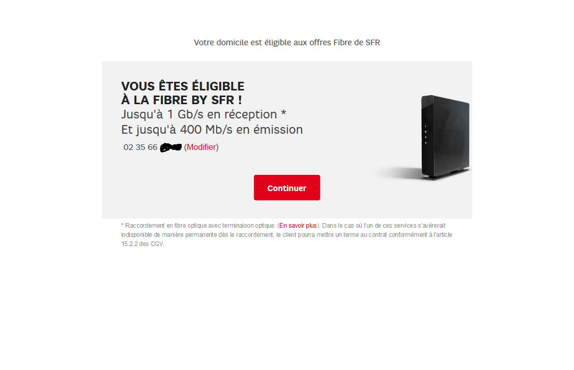 Debit forfait abonnement THD Power bridé Page 5 La Communauté SFR