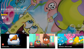 Bob l'Eponge et les personnages d'Adventure Time sont sur le Plus Jeunesse