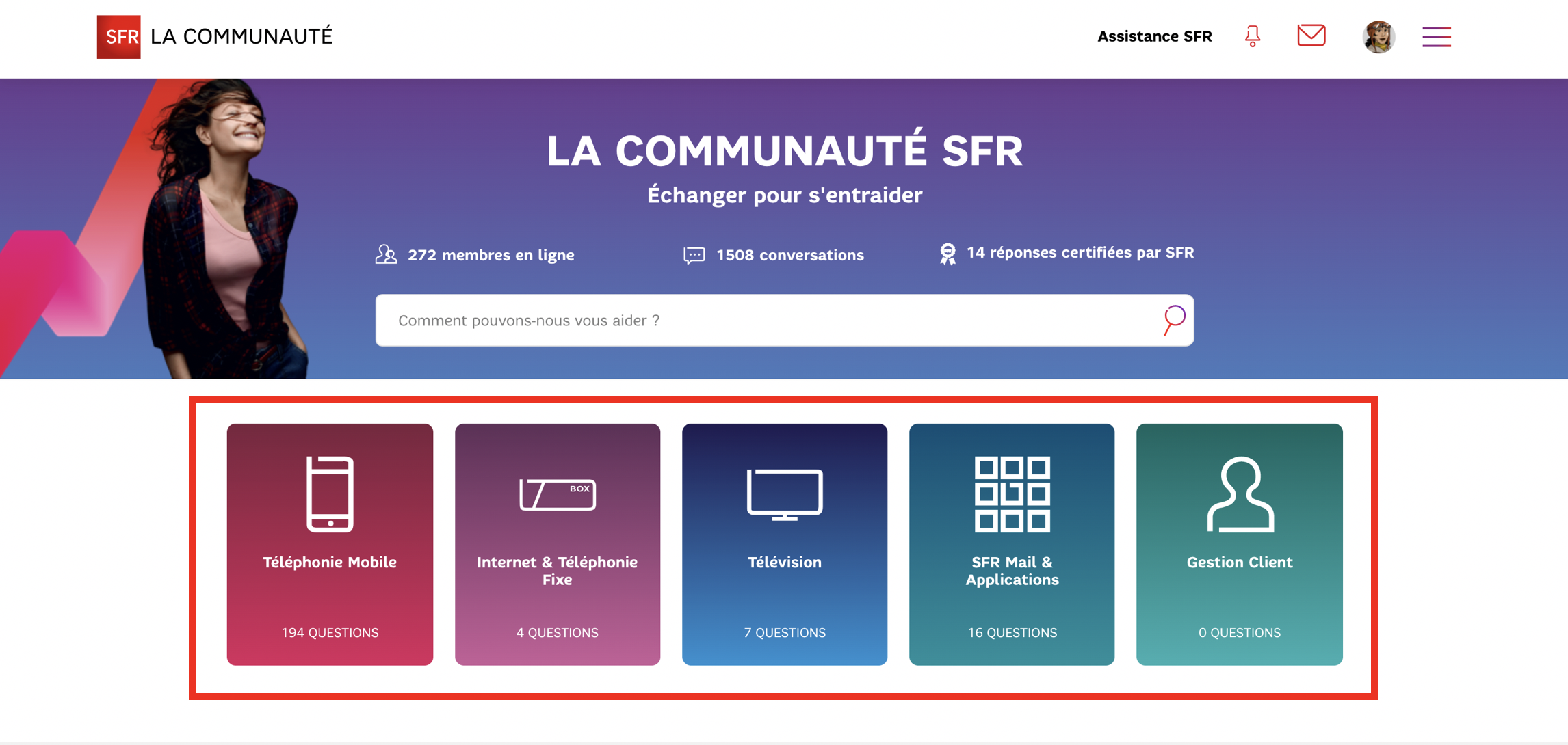 Bien utiliser la Communauté SFR La Communauté SFR
