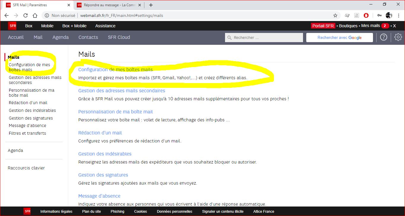 Comment Enregistrer Un Mail Sfr Dans Mes Documents