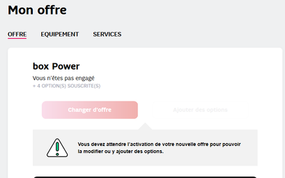 Problème activation