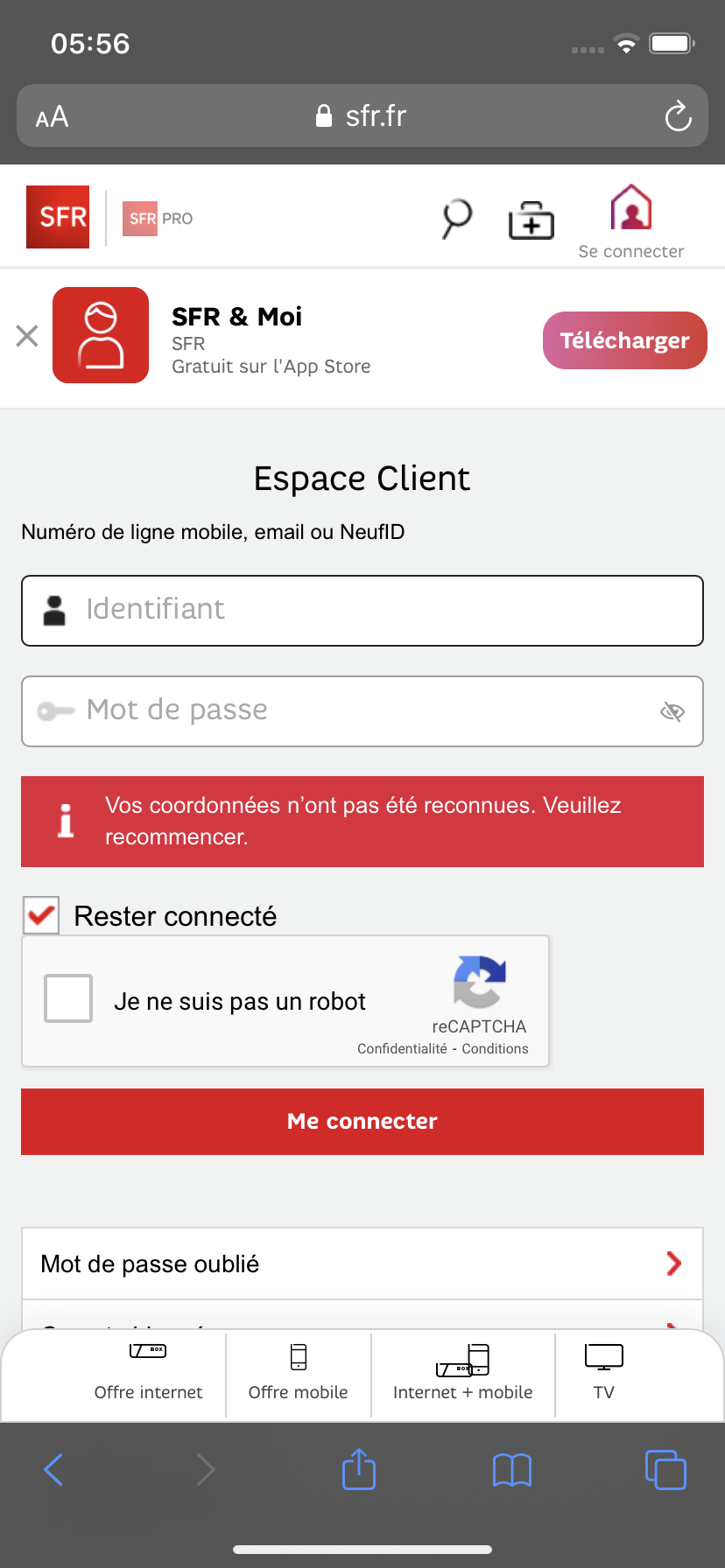 Résolu Activation Sim La Communauté SFR