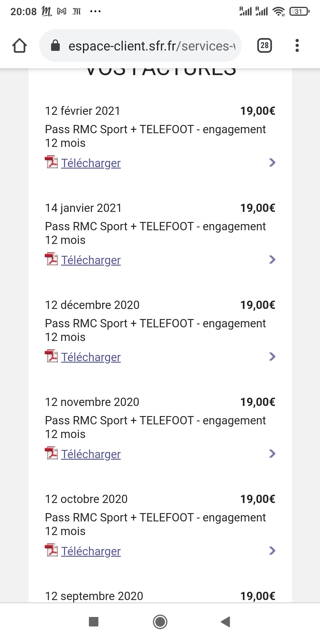 Resolu La Communaute Sfr