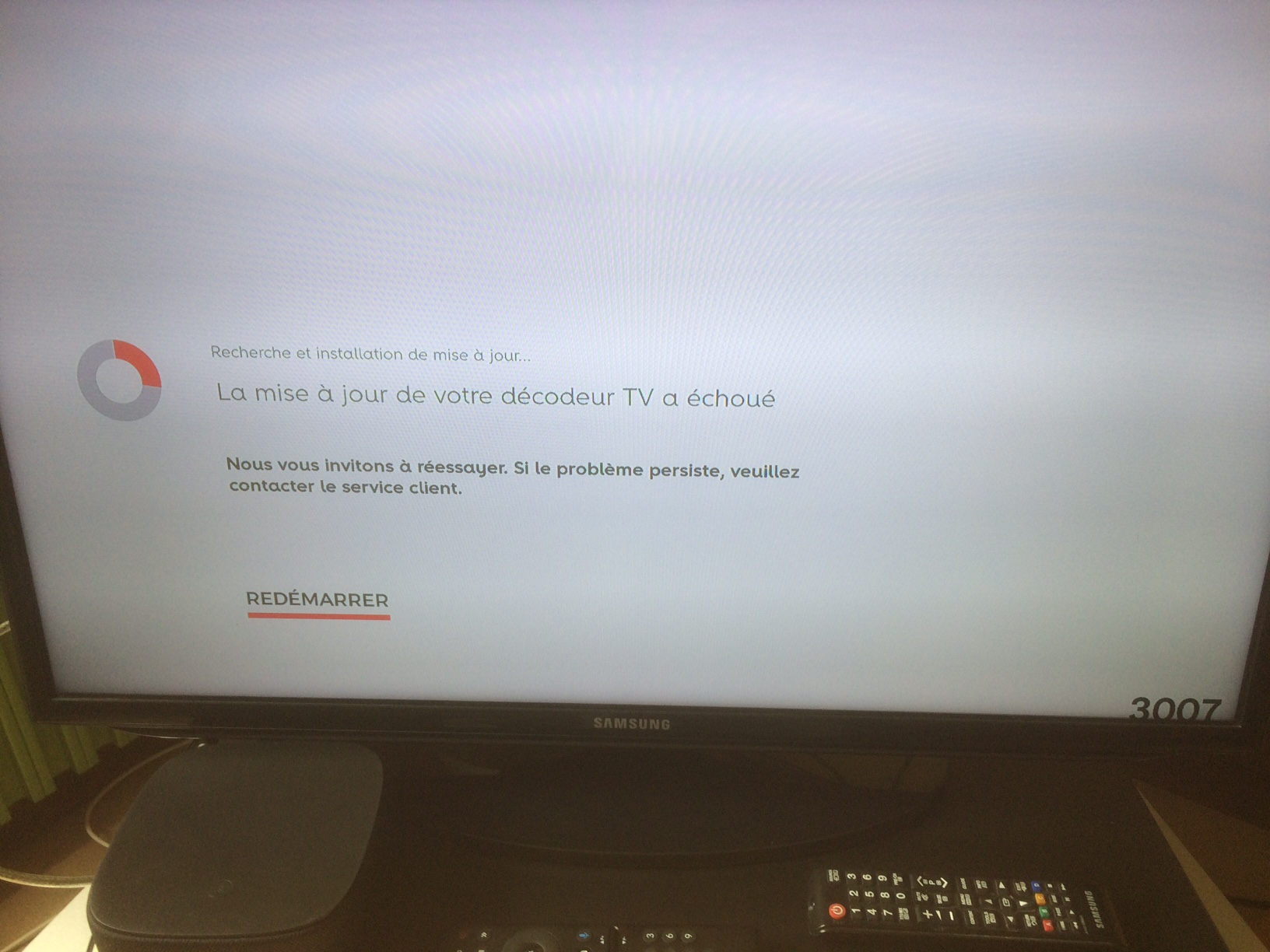 Résolu Décodeur TV ne fonctionne pas La Communauté SFR