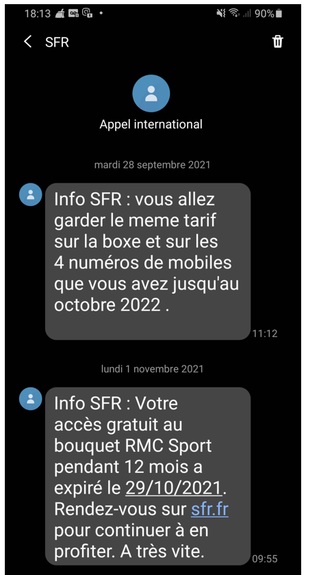NON RESPECT ENGAGEMENT DU 28 SEPTEMBRE 2021