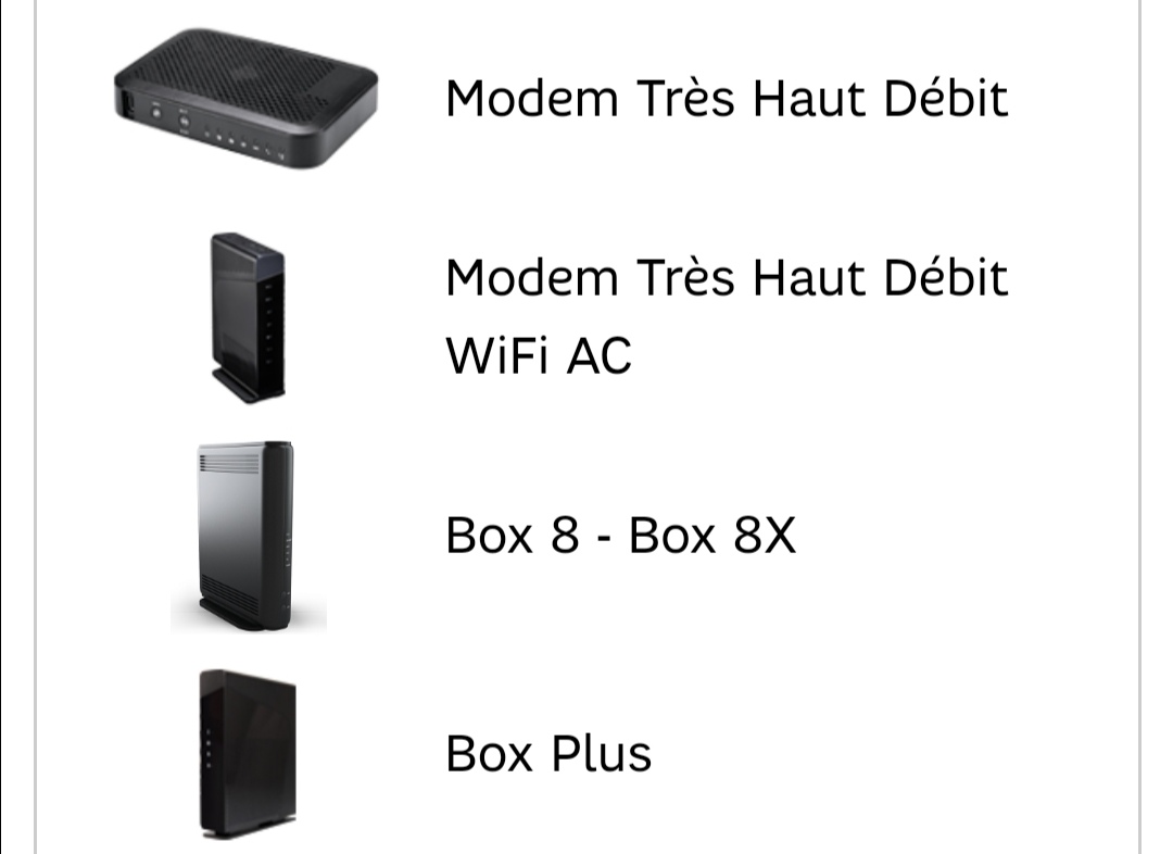 Résolu Option débit plus La Communauté SFR