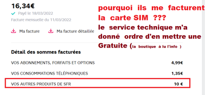 ponction de 10.€ ; pourquoi ??