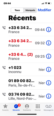 j'ai dit que je ne parlais  qu'avec SFR
