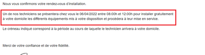 pose de la  fibre 06.04.22 à  voir ?