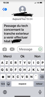 2 h après mon mail orange et là