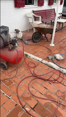 4, 5  BAR envoyé  dans le  tube VERT