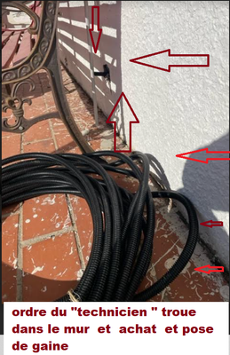 je  troue mon mur  , gaspille des sous