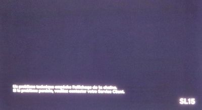 Après mise à jour: sur certaine chaînes TNT ou BEIN sport