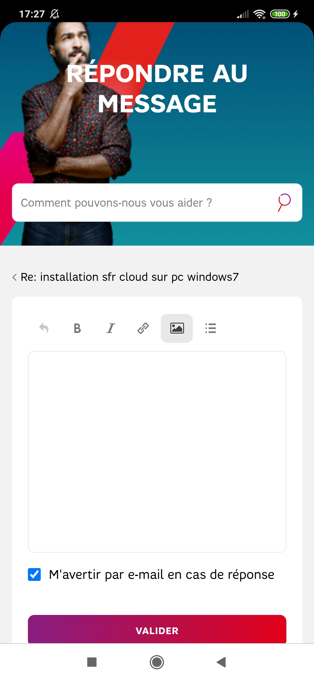 Résolu installation sfr cloud sur pc windows7 La Communauté SFR