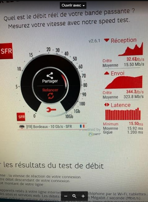 test  SFR  du  9 aout .9  h