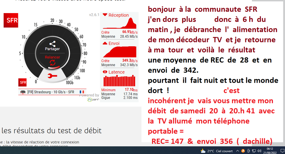 dimanche 21  pc  tour (cable )
