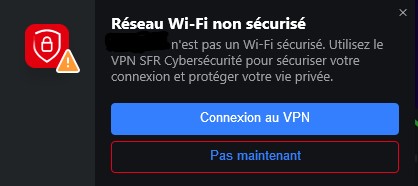 Résolu : VPN inclus dans l'offre cybersécurité ? - La Communauté SFR
