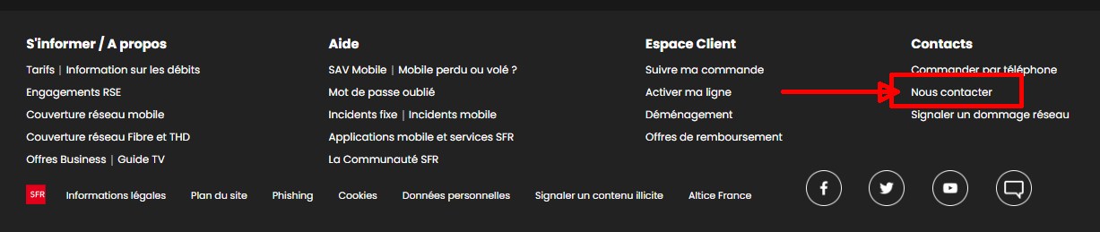 erreur 0 sms sfr