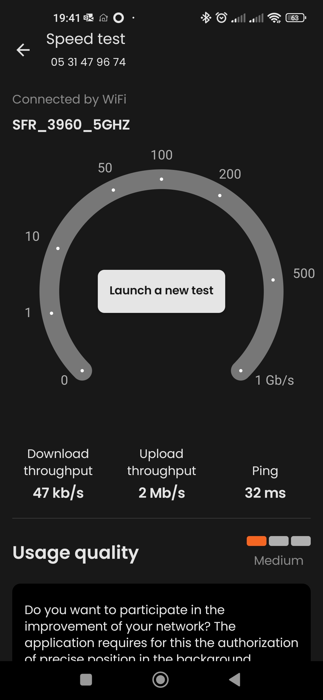 Résolu SFR bride mon débit fibre La Communauté SFR