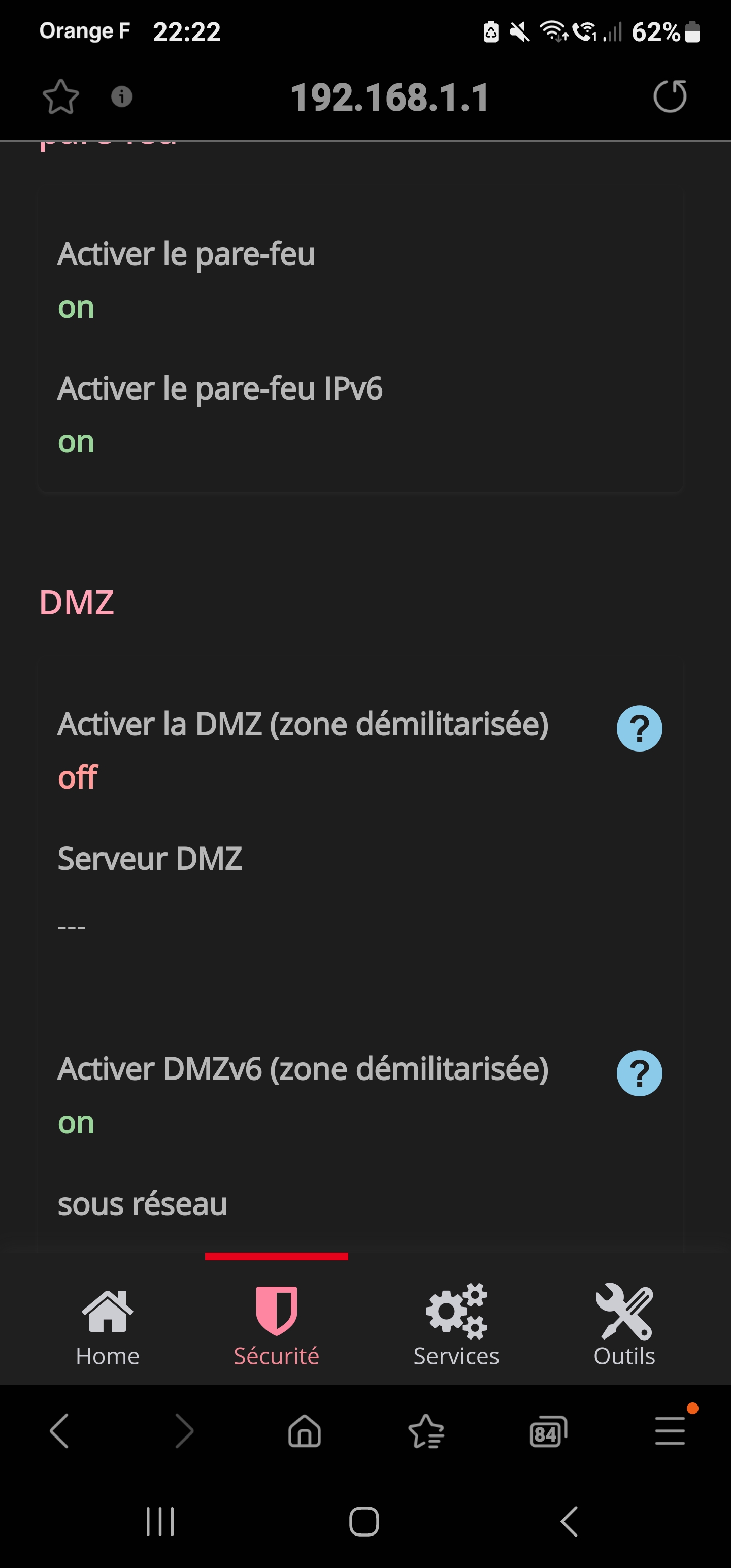 Résolu Echec upnp La Communauté SFR
